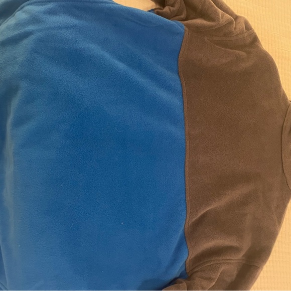 Columbia Men’s Jacket Blue and Gray Fleece Full-Zip - NEW - Picture 7 of 7